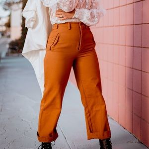 Forever 21 Orange High Waisted, 100% cotton